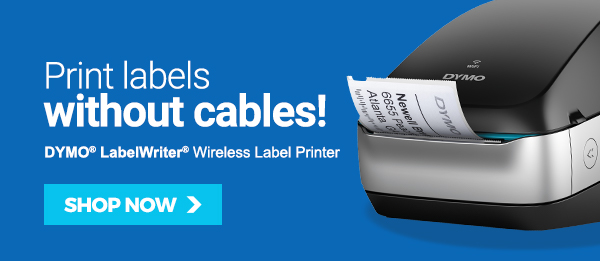 Print labels remotely with Dymo's wireless label printer